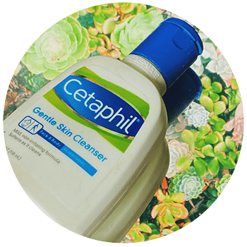 bottle of cleanser