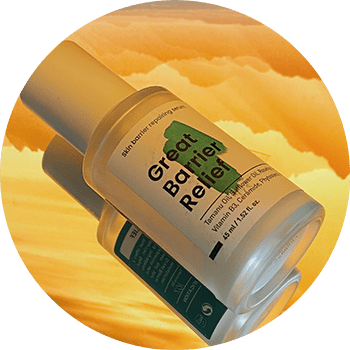bottle of serum